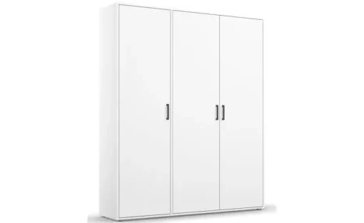 Drehtürenschrank Yarm | ohne Absetzung, 140 cm