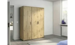 Drehtürenschrank Yarm | ohne Absetzung, 140 cm