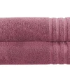 Duschtuch (70 x 140cm), 2er-Set Beere Soft Cotton