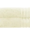 Duschtuch (70 x 140cm), 2er-Set Creme Soft Cotton