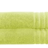 Duschtuch (70 x 140cm), 2er-Set Grün Soft Cotton
