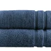 Duschtuch (70 x 140cm), 2er-Set Marineblau Kuschel Wuschel