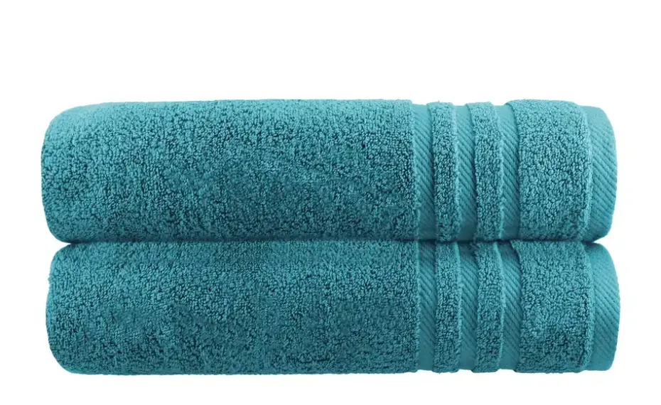 Duschtuch (70 x 140cm), 2er-Set Petrol Soft Cotton