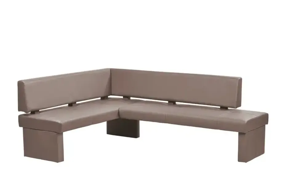 Eckbank Kunstleder Seta | Schlamm, ca, 167x192 cm