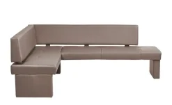 Eckbank Kunstleder Seta | Schlamm, ca, 167x192 cm