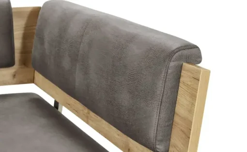 Eckbank Mira | Grau, ca, 205 x 155 cm | Möbel Höffner