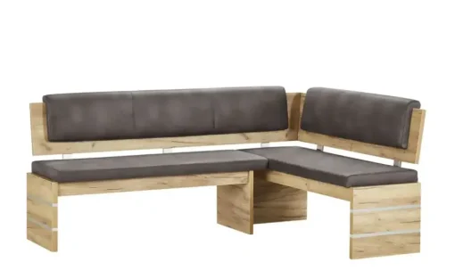 Eckbank Mira | Grau, ca, 205 x 155 cm | Möbel Höffner