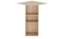 Eckregal Multiraumkonzept | 98 cm, Eiche sägerau (Nachbildung)
