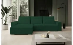 Ecksofa Alice | Grün, links | Möbel Höffner