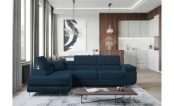 Ecksofa Anton | Blau | Möbel Höffner