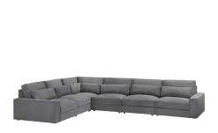 Ecksofa Branna | Anthrazit, rechts | Möbel Höffner