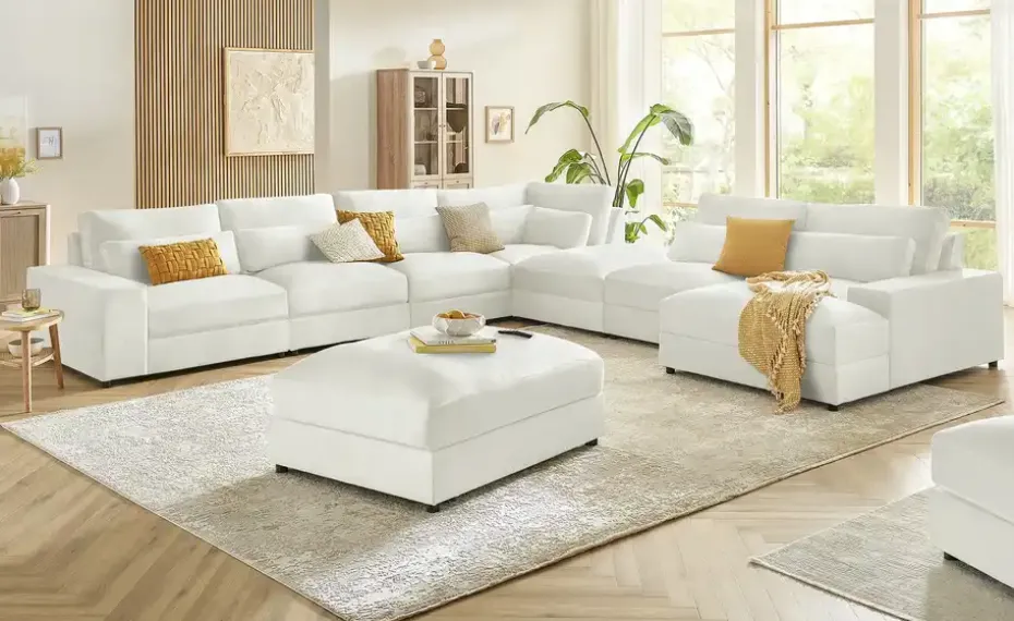 Ecksofa Branna | Beige | Möbel Höffner