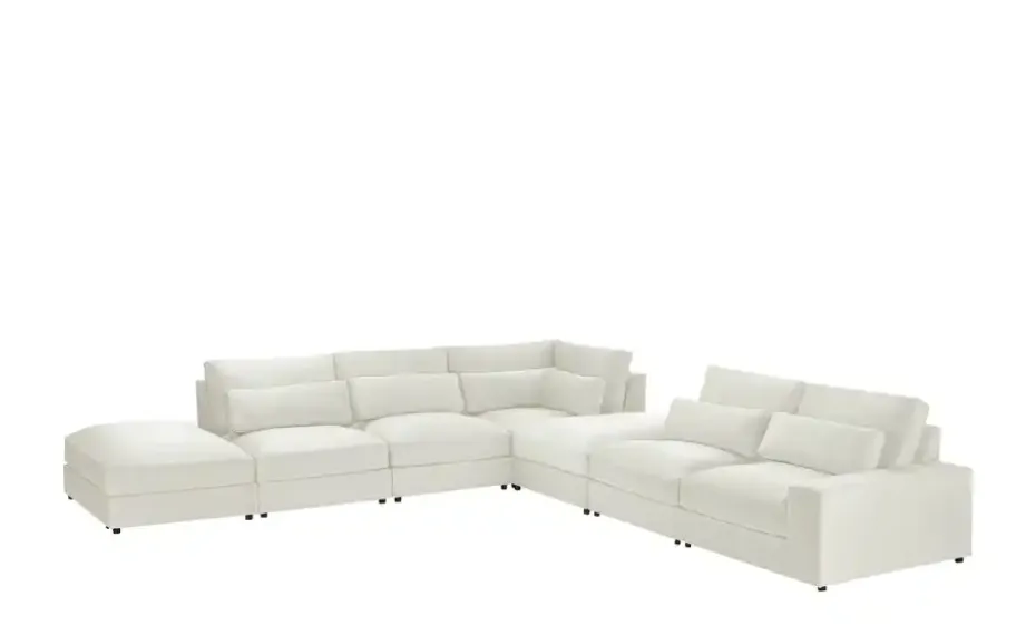 Ecksofa Branna | rechts, Beige | Möbel Höffner