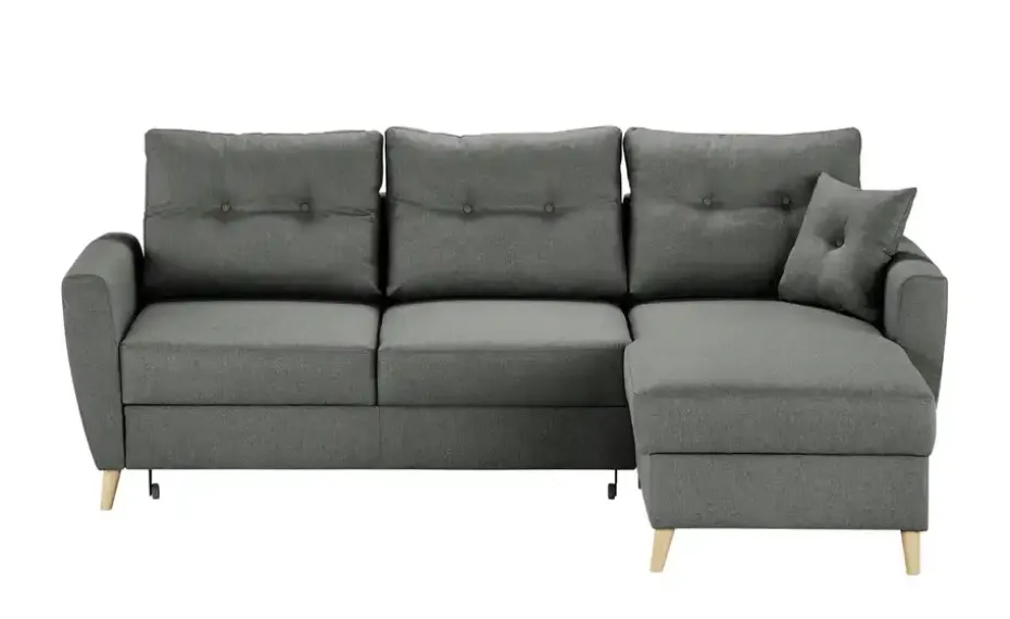 Ecksofa Carla | Dunkelgrau | Möbel Höffner