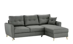 Ecksofa Carla | Dunkelgrau | Möbel Höffner