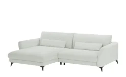 Ecksofa Cordstoff Amina | Ecru, links | Möbel Höffner