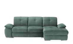 Ecksofa Gladys | Petrol, links | Möbel Höffner