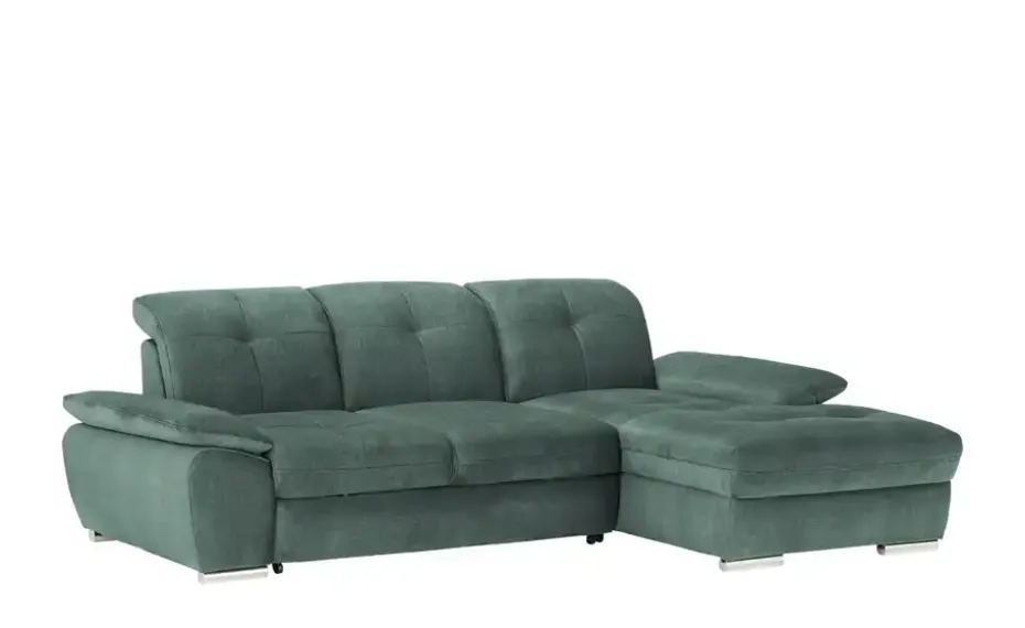 Ecksofa Gladys | Petrol, links | Möbel Höffner