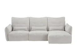 Ecksofa Jeaneva | rechts, Grau | Möbel Höffner