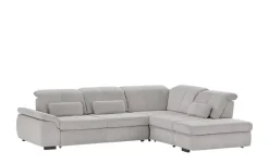 Ecksofa mit Funktion Perry | rechts, Grau | Höffner