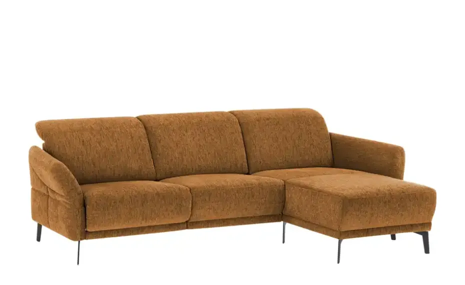 Ecksofa New York | rechts, Kupferfarben | Möbel Höffner