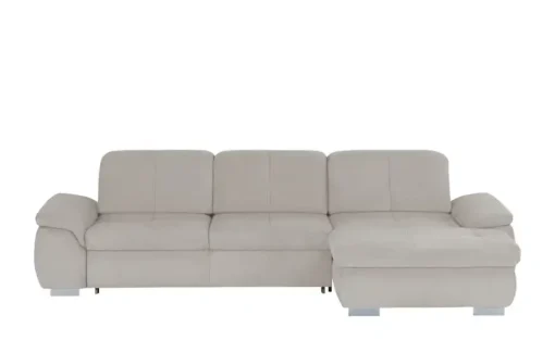 Ecksofa Perry | Silbergrau, rechts | Möbel Höffner