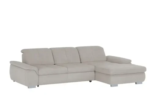 Ecksofa Perry | Silbergrau, rechts | Möbel Höffner
