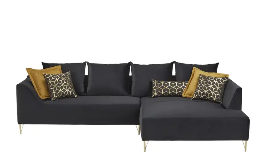 Ecksofa Reyhan | Schwarz | Möbel Höffner