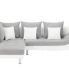 Ecksofa Rico | Weiß, links | Möbel Höffner