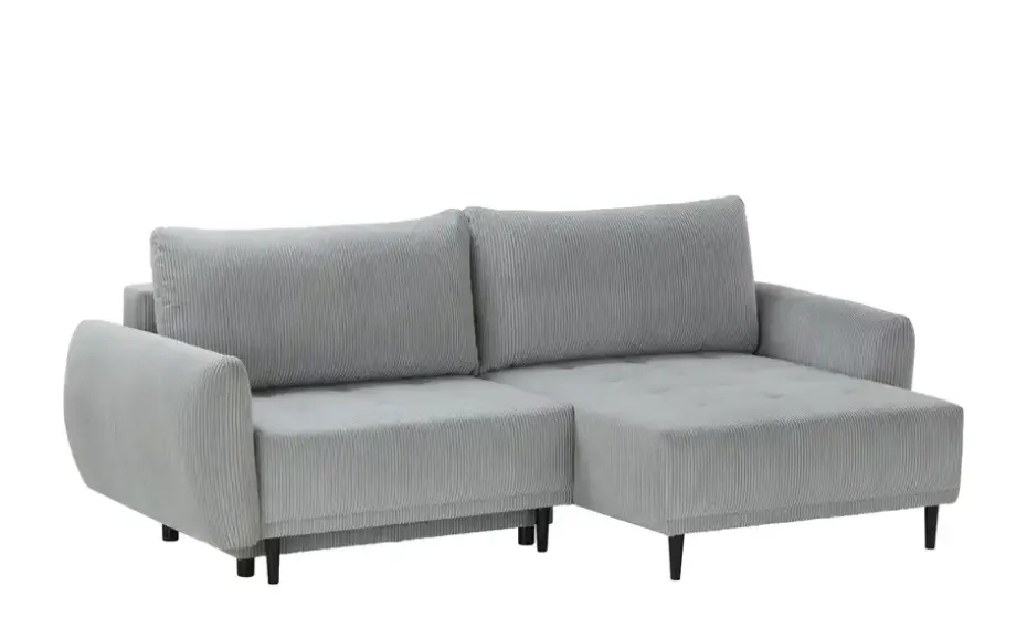 Ecksofa Tori | Grau, rechts | Möbel Höffner