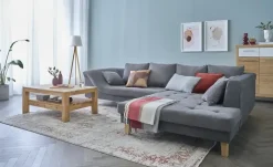 Ecksofa Wilma | Grau, Anthrazit, rechts | Möbel Höffner