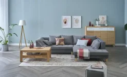 Ecksofa Wilma | Grau, Anthrazit, rechts | Möbel Höffner