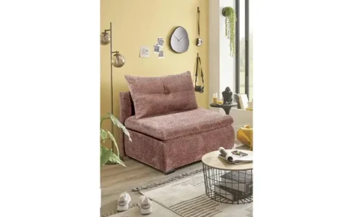 Einzelsofa Charlie | 1, Korallenrot | Möbel Höffner