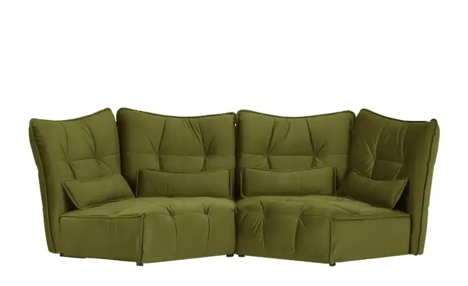 Einzelsofa Jeaneva | 300 cm, Samt | Möbel Höffner