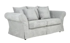 Einzelsofa Olivia | Hellgrau, 2,5 | Möbel Höffner