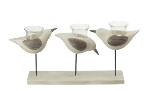 3er Teelichthalter  Vögel | Möbel Höffner