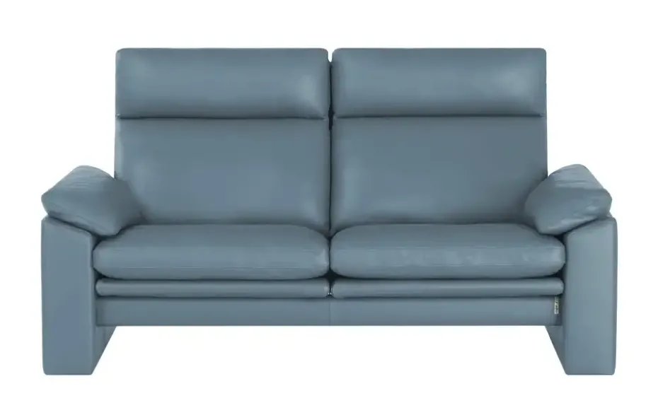 erpo just relax Ledersofa mit Relaxfunktion JR960 Bari | 2, Petrol
