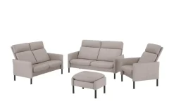 erpo just relax Sofa JR940 Florenz | 2, Hellgrau