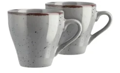 Espressotasse grau 2er-Set Siena | Möbel Höffner