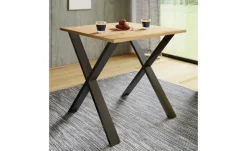 Esstisch | Gestell: schwarz, 80 cm | Möbel Höffner