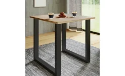 Esstisch | Gestell: schwarz, 80 cm | Möbel Höffner