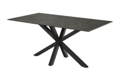 Esstisch  160 x 90 cm Maks | Schwarz | Möbel Höffner