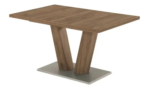Esstisch  ausziehbar 1063 | Eiche (Nachbildung), Braun, 140 cm