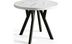 Esstisch ausziehbar Ove | Weiß, 80x80 | Möbel Höffner