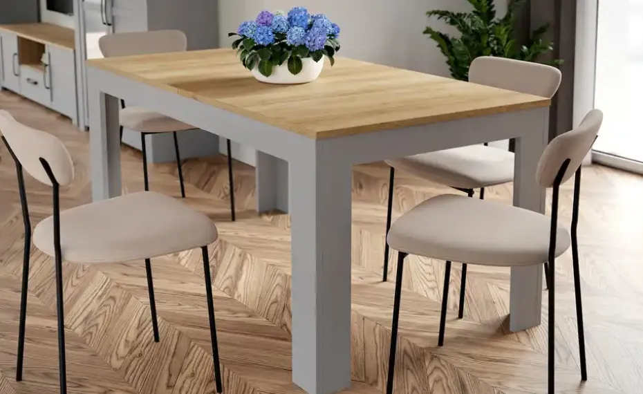 Esstisch Toneo | Eiche (Nachbildung), Grau | Höffner