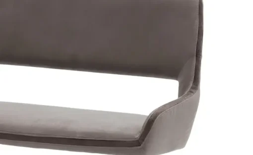 Esszimmerbank  mit Metallgestell Jenala | Cappuccino, 155 cm