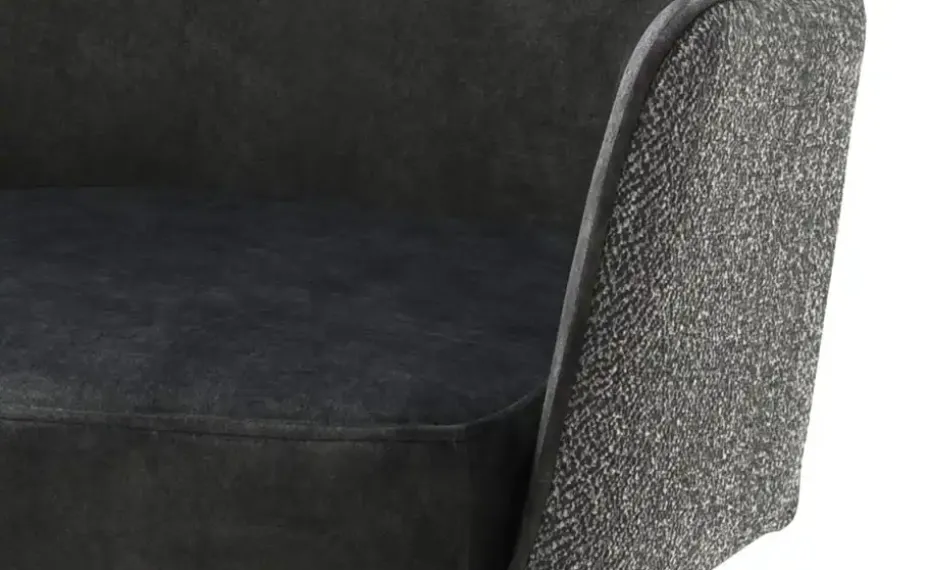 Esszimmerstuhl drehbar Effi | Anthrazit, 4-Fußgestell