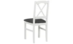 Esszimmerstuhl 4er-Set | Weiß, Anthrazit | Höffner