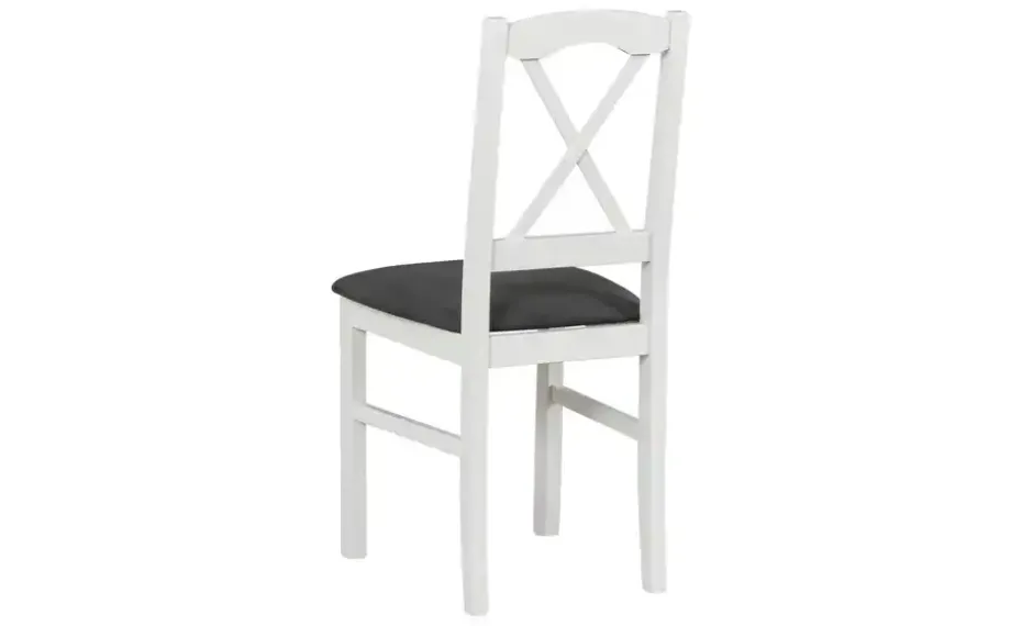 Esszimmerstuhl 4er-Set | Weiß, Anthrazit | Höffner