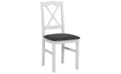 Esszimmerstuhl 4er-Set | Weiß, Anthrazit | Höffner